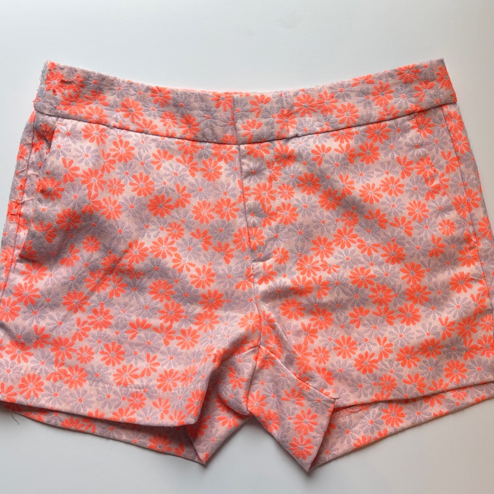 Floral Orange Banana Republic Women's Shorts